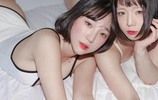 穿梭于粉色幻想中的姜仁卿(강인경)：精选写真集，内衣的美丽就像一场梦！