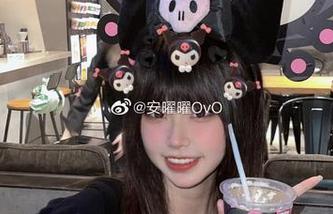 原图收藏：安曜曜和她的死库水，尴尬又可爱的瞬间！