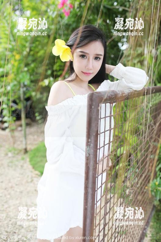 美媛馆 - 搬走我的心！赵小米Kitty白色写真原图，去下载，你不会后悔！