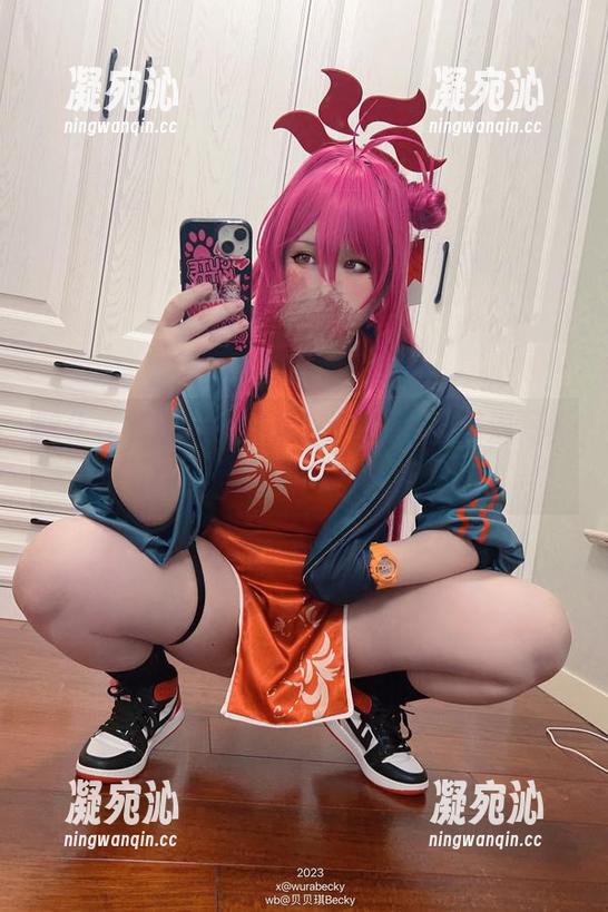 贝贝琪Becky 融化在和服中的贝贝琪Becky:高清写真里的柔情时光